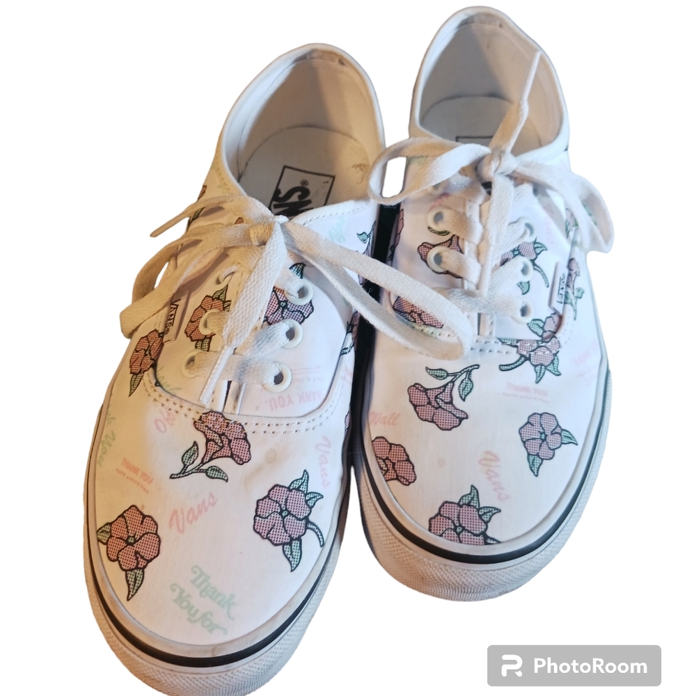 VANS THANK YOU FLORAL TRUE WHITE WMNS